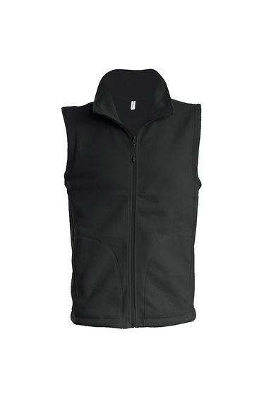 Kariban Mens Luca Fleece Gilet Jacket - Dark Grey