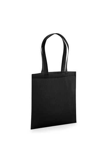 Westford Mill Organic Premium Cotton Tote Bag - Black