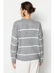 Sweater - Gray - Regular fit - 4