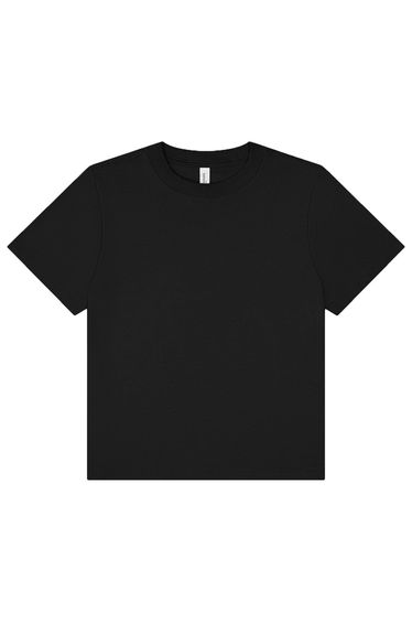 Bella + Canvas Womens/Ladies Heavy Duty Boxy T-Shirt - Vintage Black