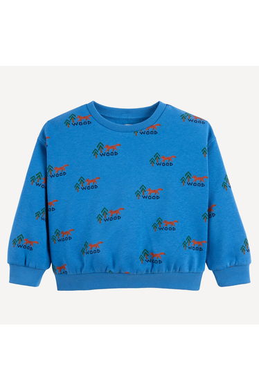 Printed Crew Neck Sweatshirt