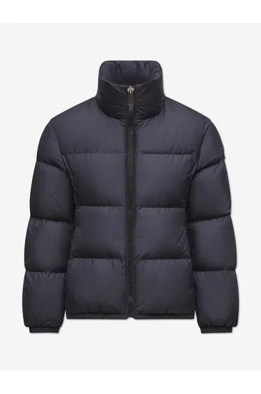 Girls Down Padded Cermasa Jacket in Navy