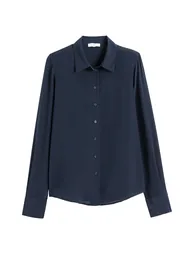 Silk Long Sleeve Shirt - 1