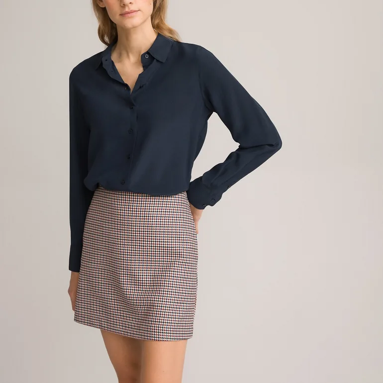 Silk Long Sleeve Shirt