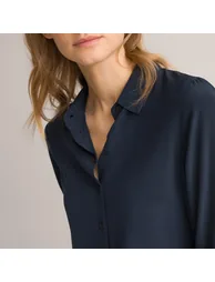 Silk Long Sleeve Shirt - 3