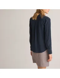 Silk Long Sleeve Shirt - 4