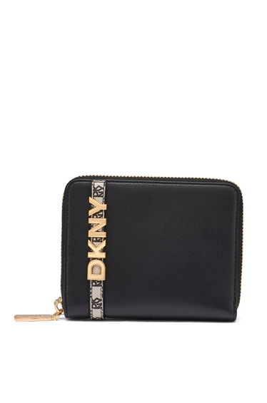 Avril Sm Zip Around Wallet-Boxed Black