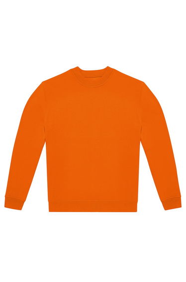 B&C Unisex Adult Crew Neck Sweatshirt - Orange