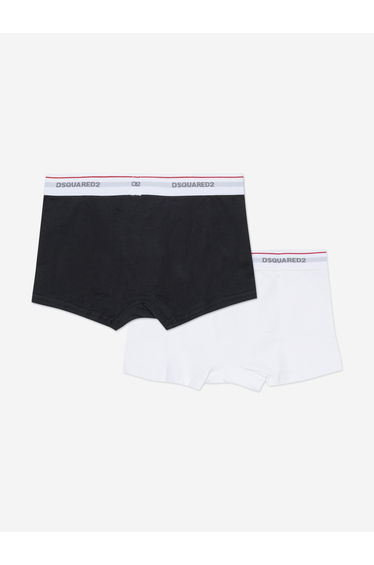 Boys 2 Pack Boxer Shorts Set in Multicolour