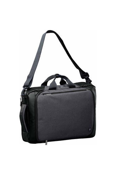 Stormtech Adults Unisex Road Warrior Computer Bag - Graphite Grey/Black