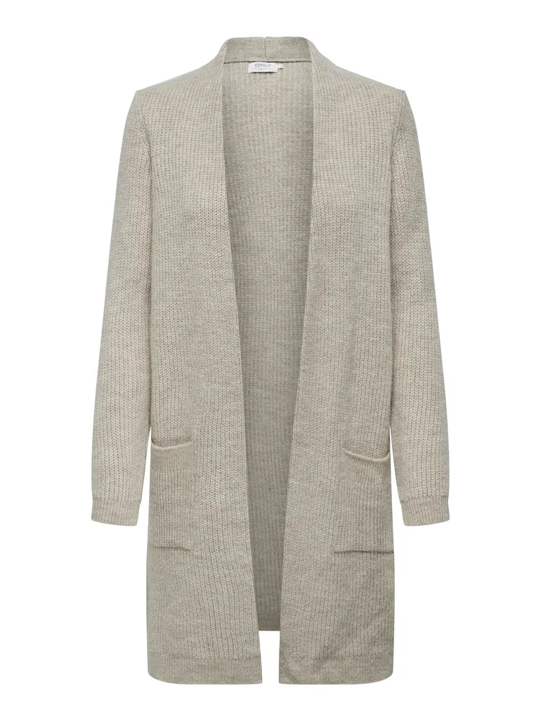Long knit cream wool cardigan - 3