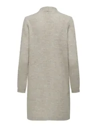 Long knit cream wool cardigan - 4