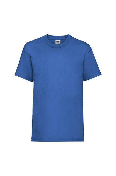 Fruit Of The Loom Childrens/Kids Unisex Valueweight Short Sleeve T-Shirt (Pack of 2) - Royal