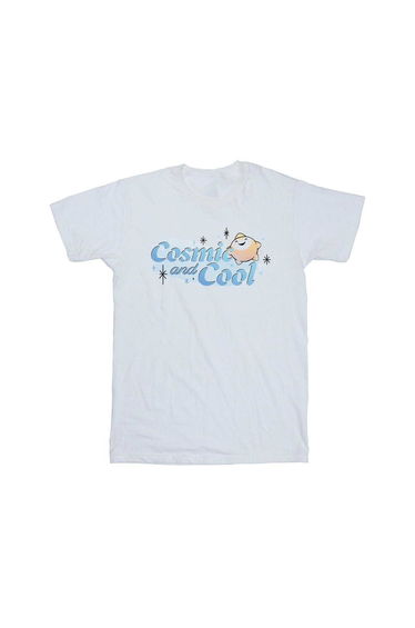 Wish Girls Cosmic And Cool Cotton T-Shirt - White