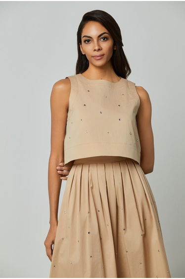 Embellished details top