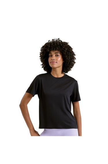 TriDri Womens/Ladies Ion-Charge T-Shirt - Black