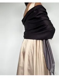 Shiny Lurexy Shawl Evening Shoulder Cover Up - 4