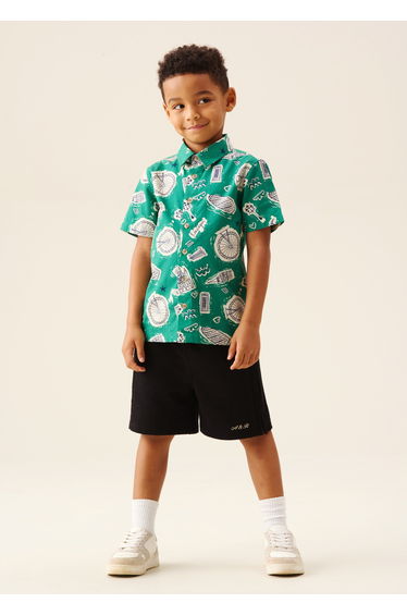 Damien City Print Shirt