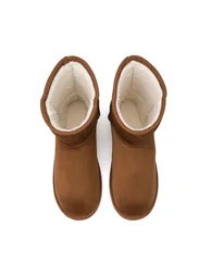 Ankle Boots with Faux Fur Lining - 2
