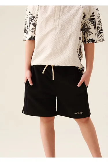 شورت انجل آند روكيت أسود