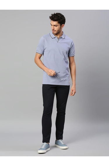 Men Cotton Regular Fit Polo