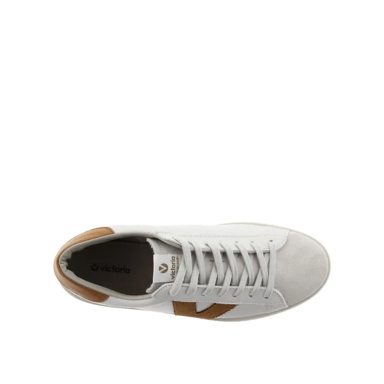 Berlin Piel Contrast Leather Trainers - 3