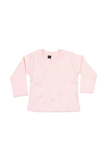 تيشيرت أطفال سادة بأكمام طويلة