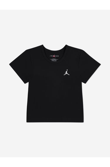 Jordan Girls Brooklyn Essential T-Shirt in Black
