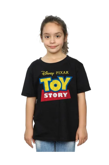 Toy Story Girls Logo T-Shirt - Black