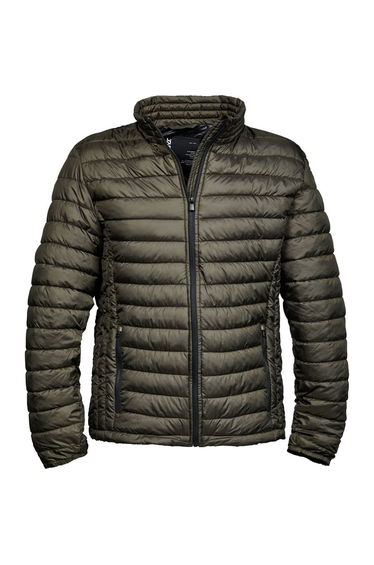 Tee Jays Mens Padded Zepelin Jacket - Dark Olive