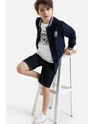 Denim Bermuda Shorts