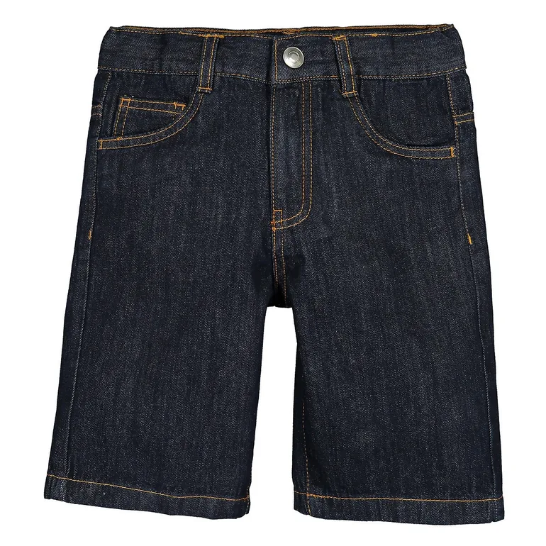 Denim Bermuda Shorts - 1