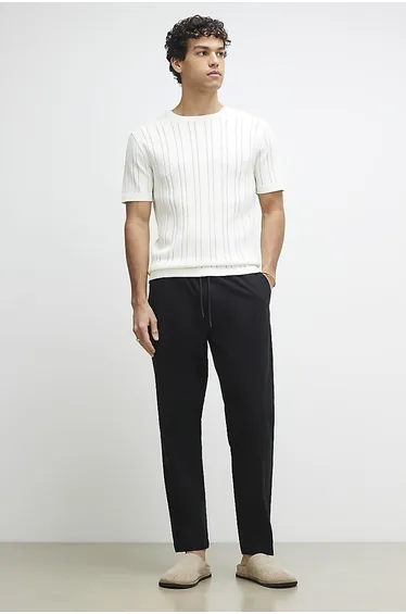 Black Slim Fit Joggers