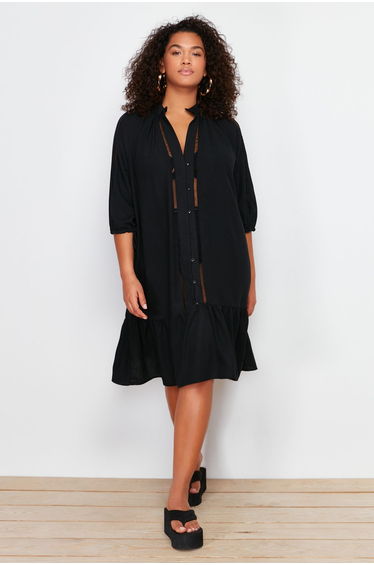 Trendyol Curve Black Coverup