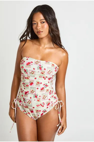 بدلة سباحة بوهو متعدد الألوان