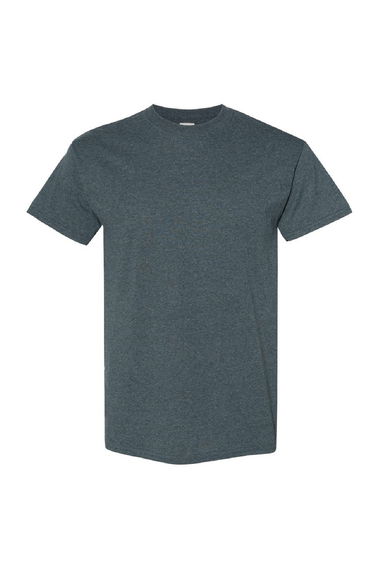 Gildan Mens Heavy Cotton Short Sleeve T-Shirt - Dark Heather
