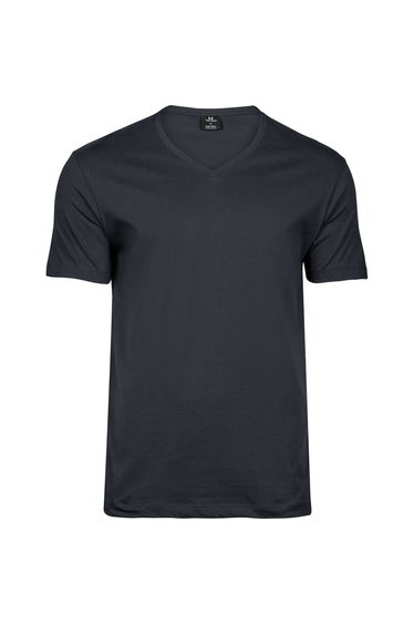 Tee Jays Mens Fashion Sof V Neck T-Shirt - Dark Grey