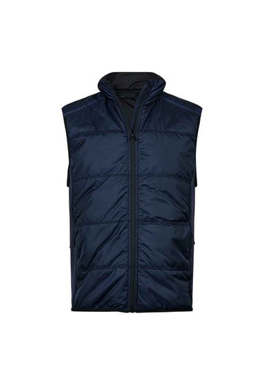 Tee Jays Mens Stretch Hybrid Body Warmer - Navy