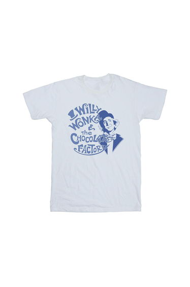 Willy Wonka & The Chocolate Factory Girls Cotton T-Shirt - White