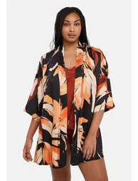 Pure Chic Kimono with Sleeves - 1