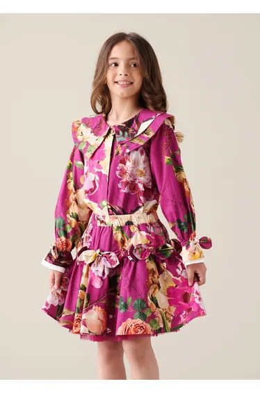 Darcey Bow Print Skirt