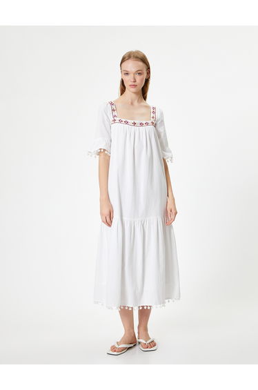 Puff Sleeve Dress