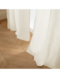 Colin Linen Curtain with Eyelets - 6
