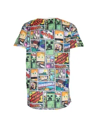 Minecraft Childrens/Kids Overworld T-Shirt - Multicoloured - 1