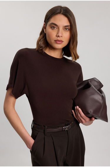 Wool Blend Jersey T shirt