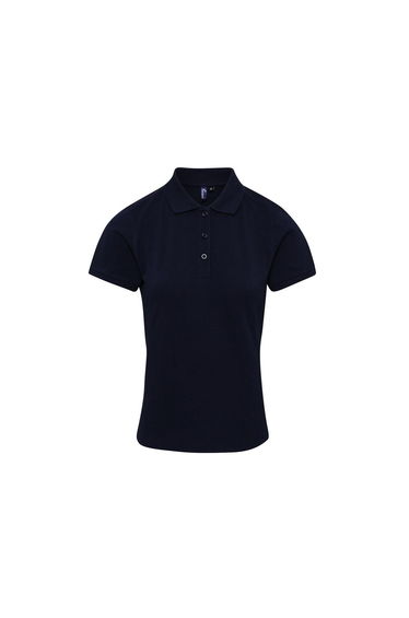 Premier Womens/Ladies Coolchecker Plus Polo Shirt - Navy