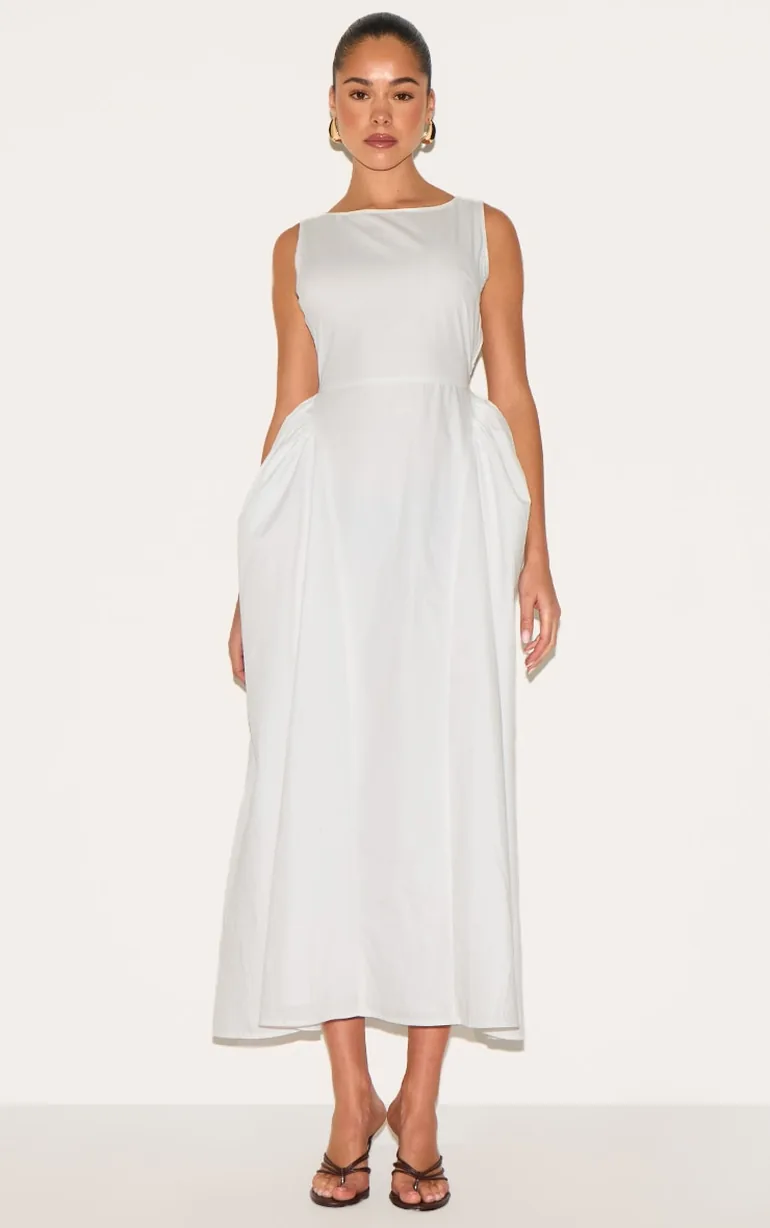 fitted maxi dress casual Everyday Charmer Basic Rib Knit Maxi Dress