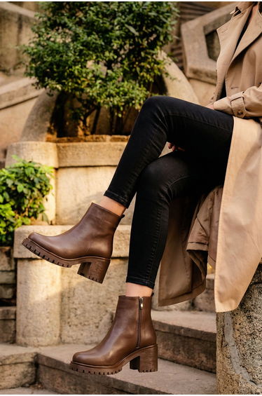 Brown Women's Boots & Bootie
