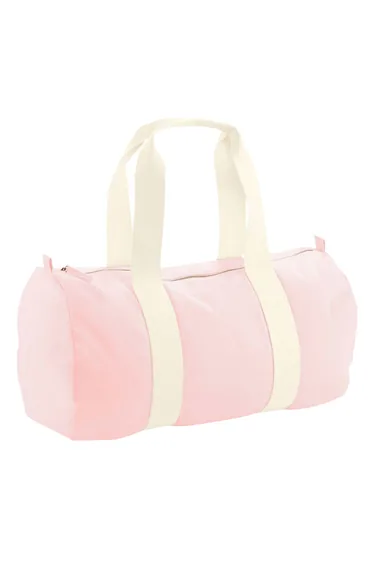 Westford Mill EarthAware Organic Duffle Bag - Pastel Pink