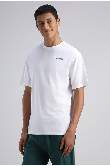 Saudi Arabia Print Oversized T-Shirt